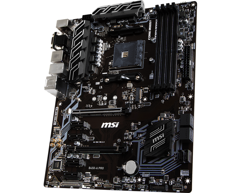 Msi b450 a pro max обзор